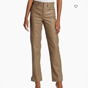 NWT Good American Good Boy Camel Pants